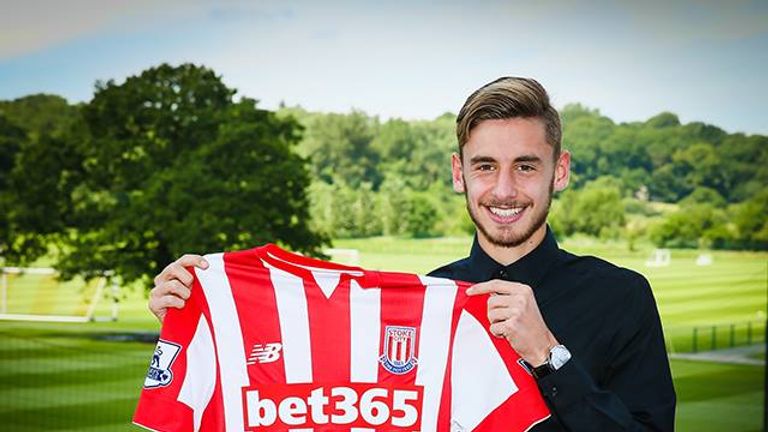 Stoke City have signed Sergio Molina from Real Madrid, subject to international clearance