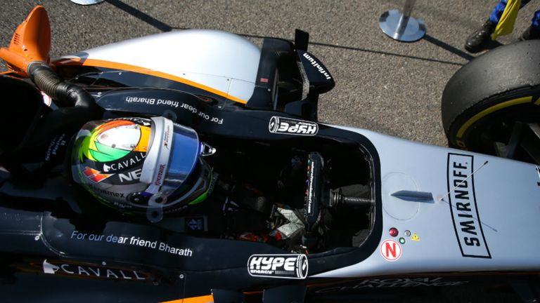 Sergio Perez: 2015 Belgian GP