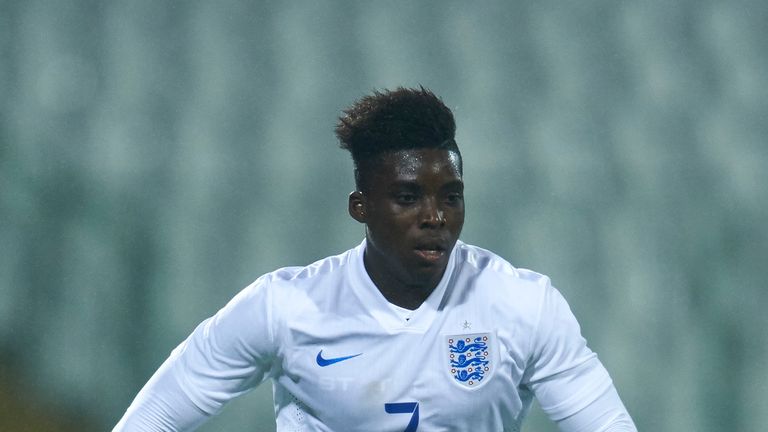 Sheyi Ojo has played for England at three different age-group levels