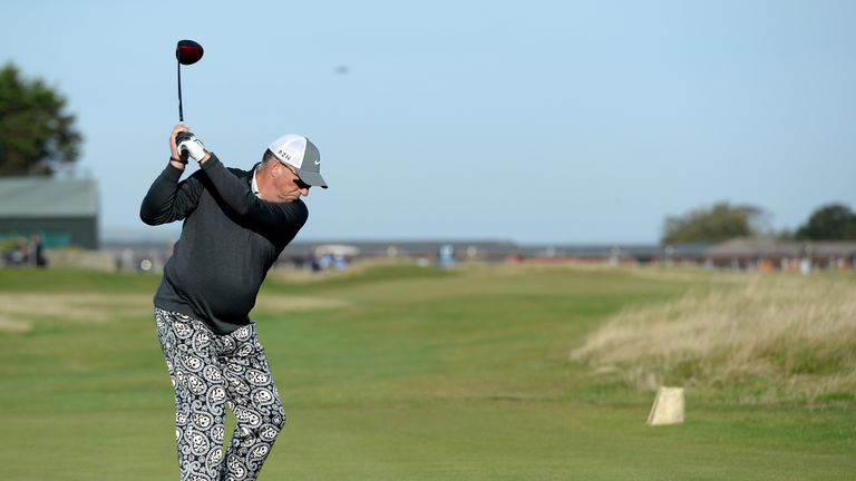 Botham made his annual appearance at last year's Alfred Dunhill Links Championship