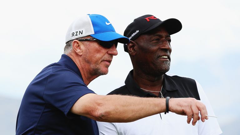 Beefy regularly takes on Sir Viv Richards when the pair are part of Sky Sports' commentary team. 