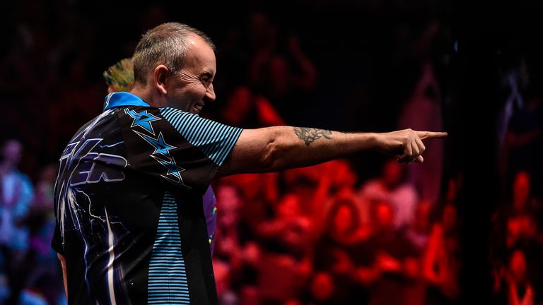 The Semi Finals of the Coral Sydney Darts Masters at the Quantas Credit Union, Sydney, Australia, NSW.nPhil Taylo