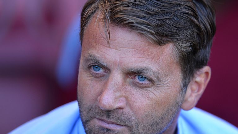 Aston Villa manager Tim Sherwood 