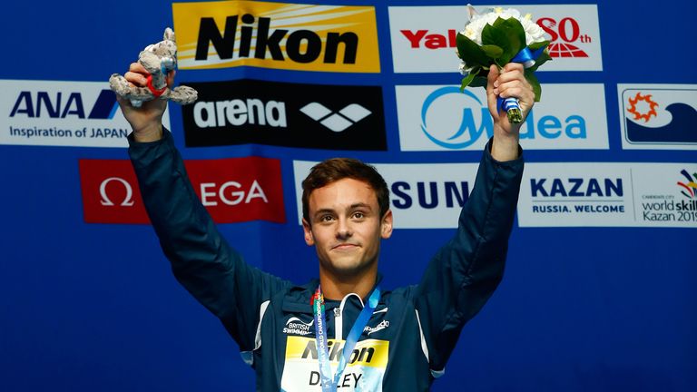 Tom Daley finished with a flourish to claim bronze in Kazan