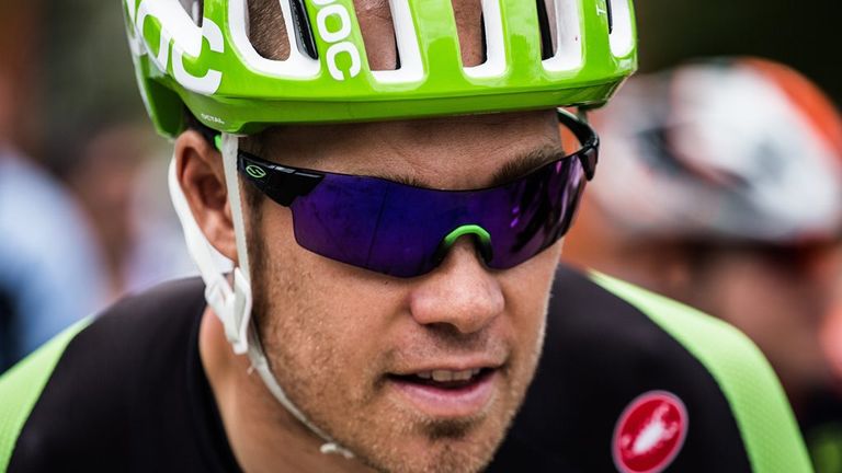 Tom Danielson of Cannondale-Garmin prior to the start of Stage 1 of the 2015 Tour de San Luis