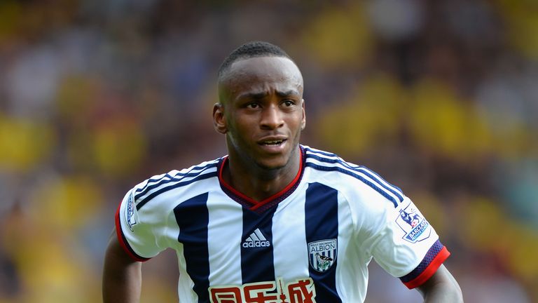 West Brom striker Saido Berahino 