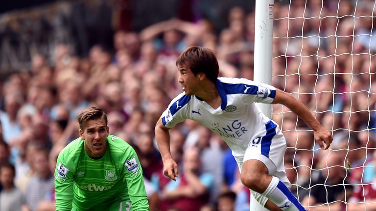 Leicester S Shinji Okazaki Pleased To Make An Impact Football News Sky Sports