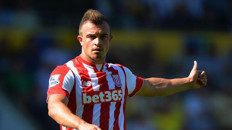 Xherdan Shaqiri made a promising start to his Stoke career