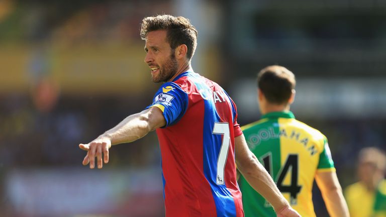 Yohan Cabaye scored on his return to the Premier League for Crystal Palace. 