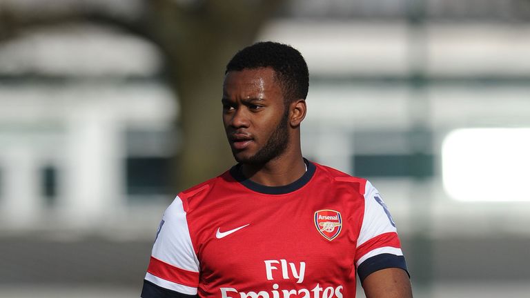 Zak Ansah at London Colney on March 24, 2014 in St Albans, England.