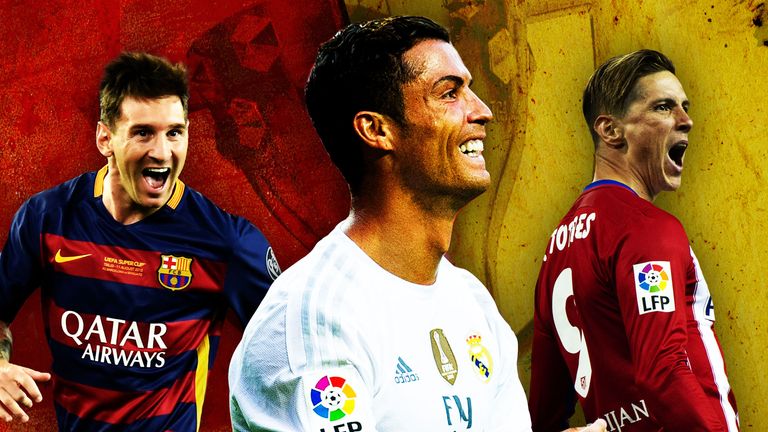 Barcelona, Atletico Madrid and Real Madrid - La Liga title race ...