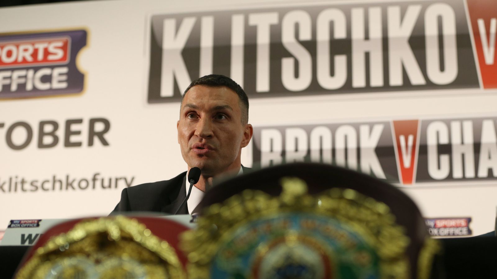 Klitschko Vs Fury: Wladimir Klitschko Will Let 'fists Talk' Against ...