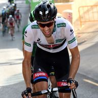 Tom Dumoulin is still in contention for overall victory at the Vuelta a Espana