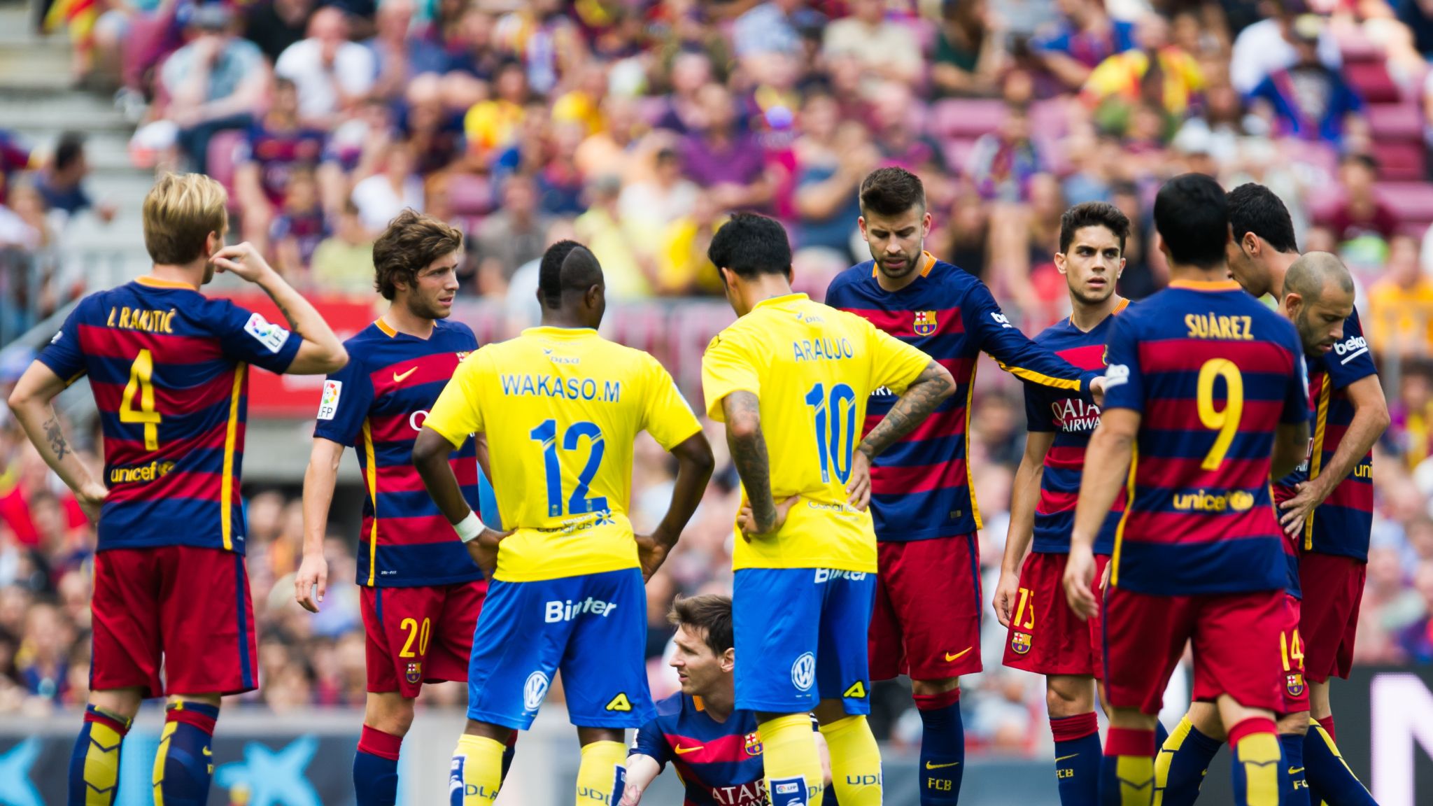 Lionel Messi out for seven to eight weeks after suffering injury in