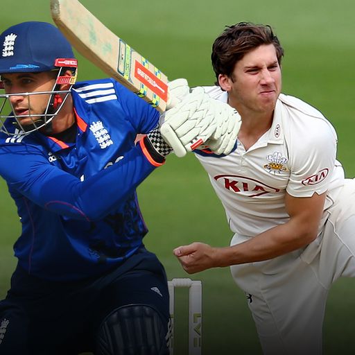 England name Ansari and Hales