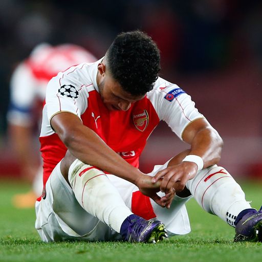 Injury lay-off for Arsenal duo