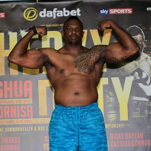 Whyte: Blood is coming