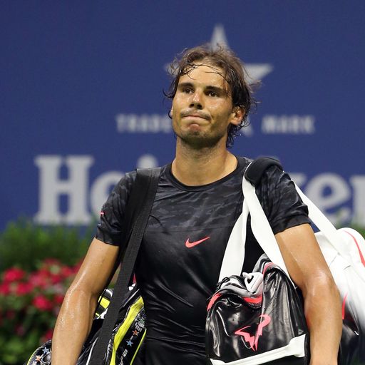 Nadal's major misery