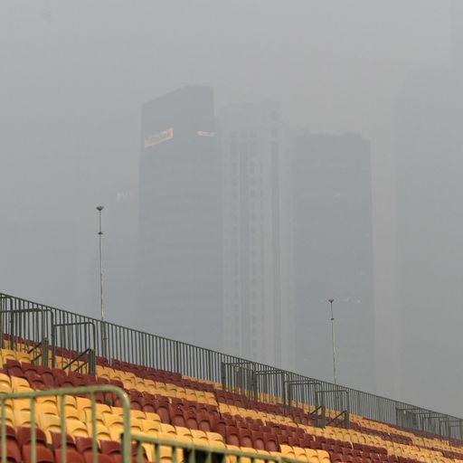 Haze engulfs Singapore