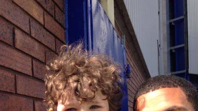 Heather Aaron Lennon Everton