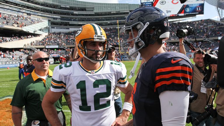 Aaron Rodgers, Jay Cutler, Green Bay Packers