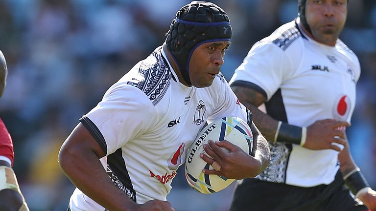 Fiji skipper Akapusi Qera during Sunday's match against Canada at The Stoop