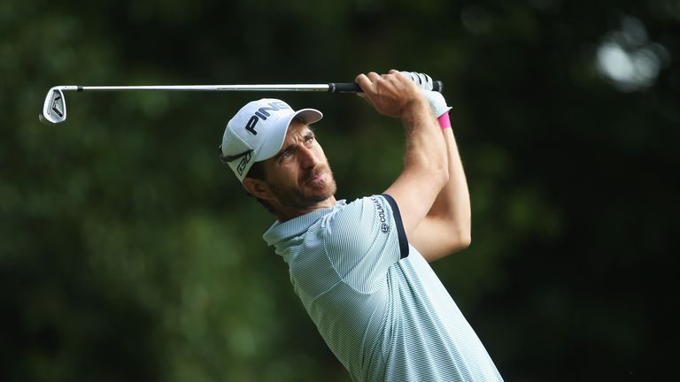 Alejandro Canizares looked in good shape at Crans