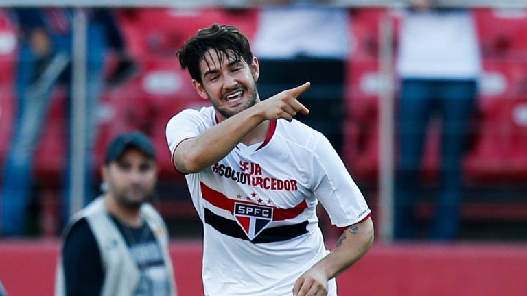 Alexandre Pato of Sao Paulo