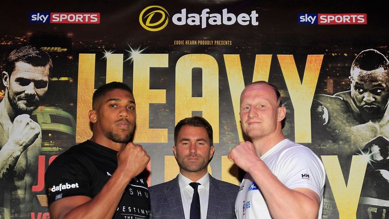 Anthony Joshua v Gary Cornish