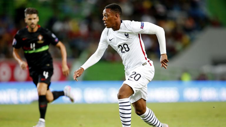 France's player Anthony Martial