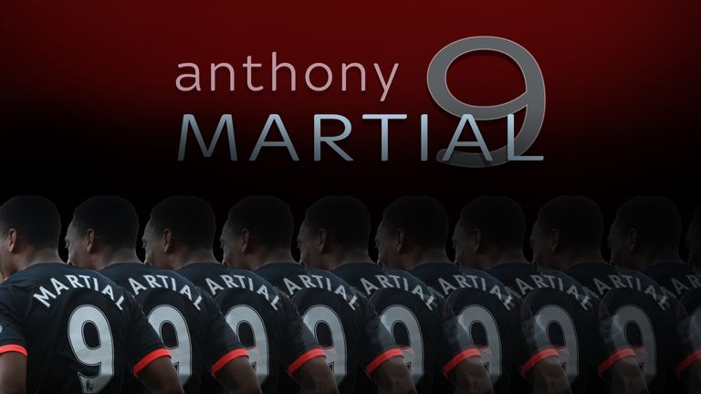 Anthony Martial has made an impressive start as Manchester United's new No 9