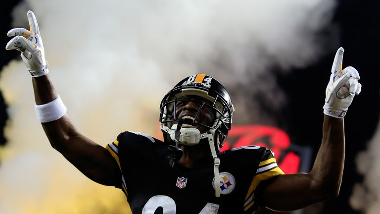 Antonio Brown of the Pittsburgh Steelers