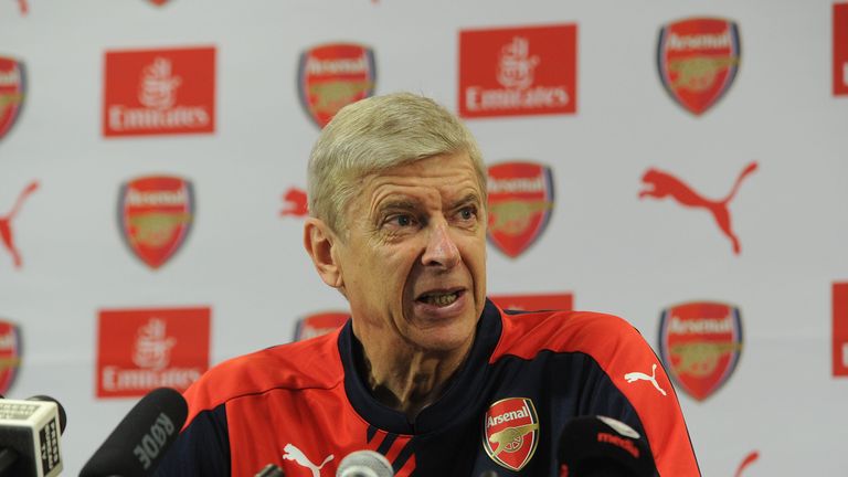 Arsene Wenger says the Arsenal squad has enough attacking options to cope with Danny Welbeck's absence
