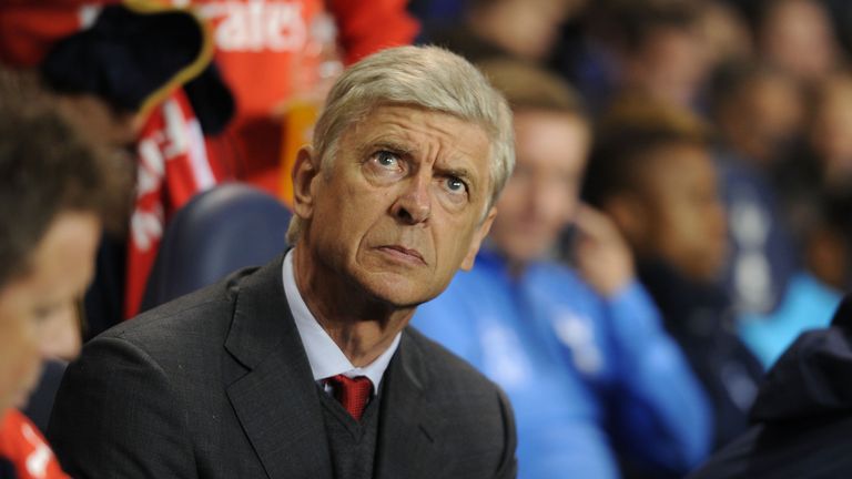 Arsenal manager Arsene Wenger