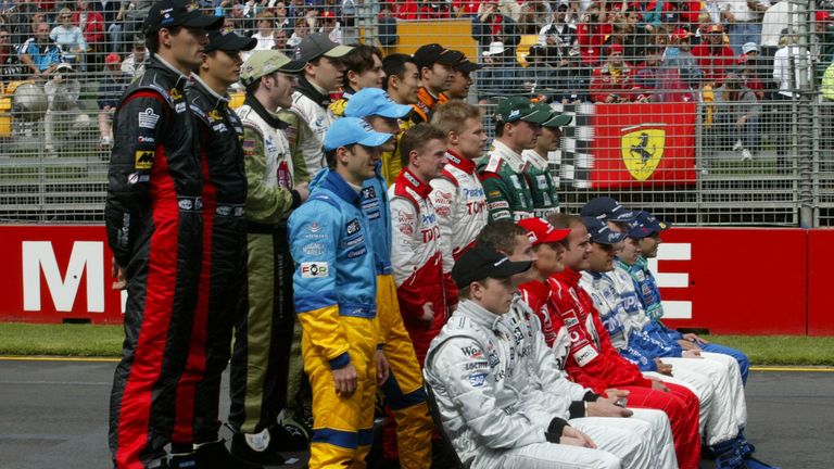 2002 driver line-up