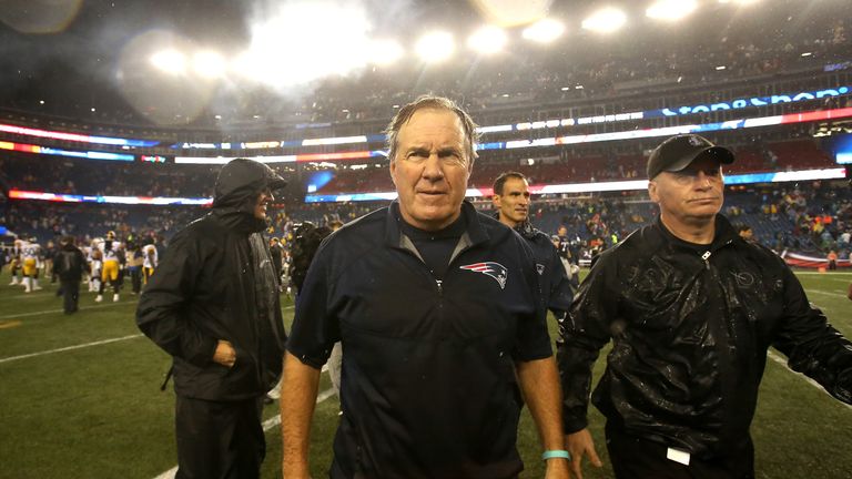 Head coach Bill Belichick
