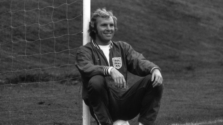 Bobby Moore, who captained England to a World Cup win in 1966, also lined up alongside Pele against his home country