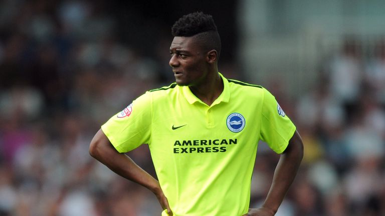 Brighton and Hove Albion's Rohan Ince