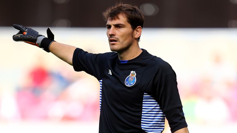 Iker Casillas is set for his 151st Champions League appearance