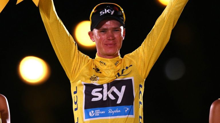 Chris Froome, Tour de France 2013, Paris, Champs-Elysees