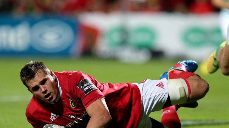 CJ Stander scores for Munster