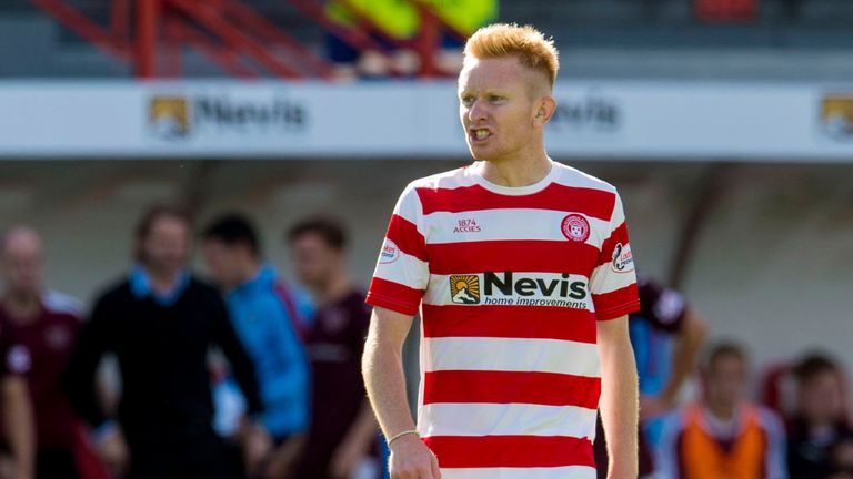 Hamilton Accies midfielder Ali Crawford has 3 goals in SPFL Premiership so far this season