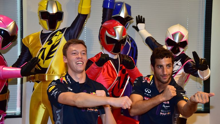 Daniil Kvyat and Daniel Ricciardo