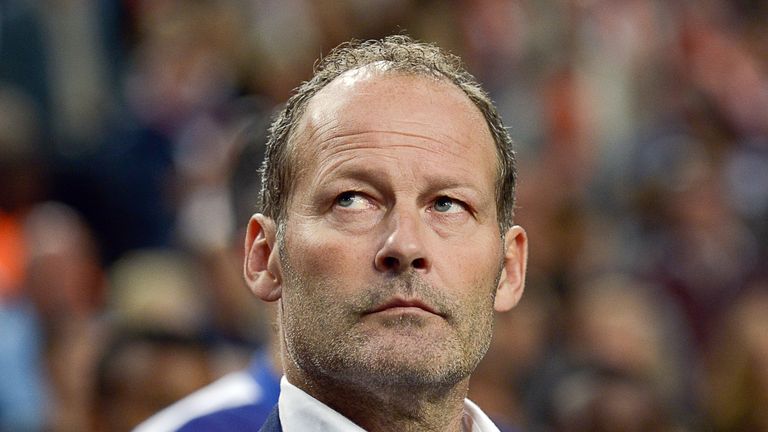 Netherlands' head coach Danny Blind