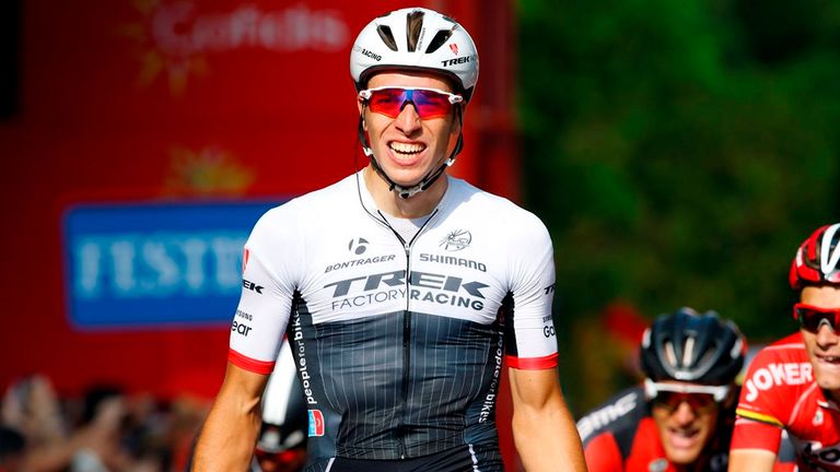 Danny Van Poppel wins Stage 12 of the 2015 Vuelta a Espana