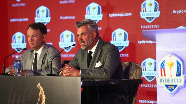 Davis Love III and Darren Clarke are anxious to avoid controversy at the Ryder Cup