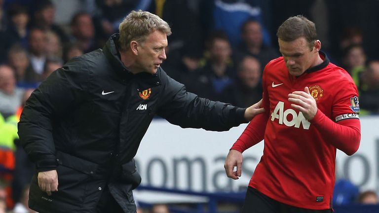 David Moyes feels Wayne Rooney will eventually evolve into a full-time midfielder
