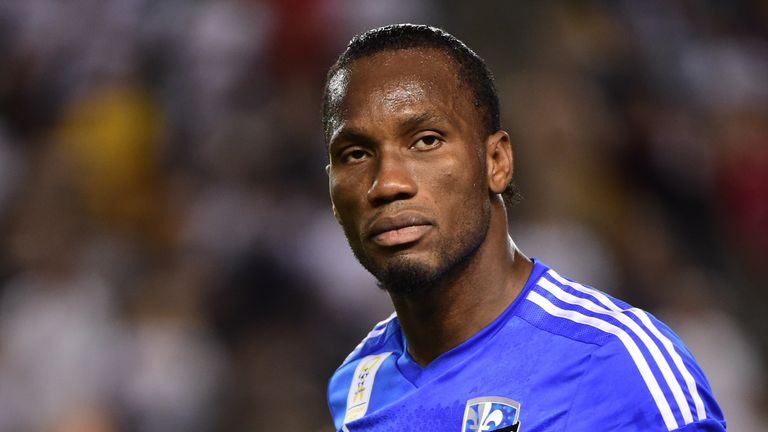 Didier Drogba: Likely to lead the line against New England Revolution on Saturday night
