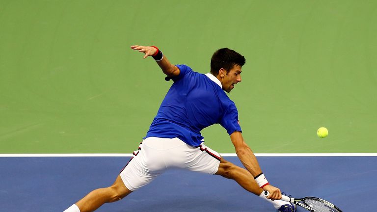 Djokovic is only the third man to reach all four Grand Slam finals in one year