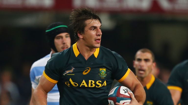 South Africa lock Eben Etzebeth 